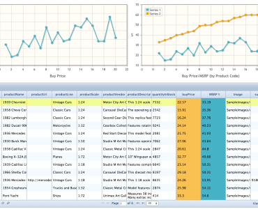 phpgrid phpchart integration