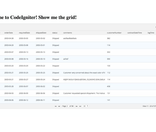 phpgrid ci319