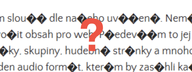 character encoding questions mark2