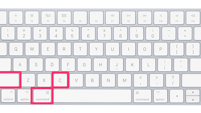 cmd shift c