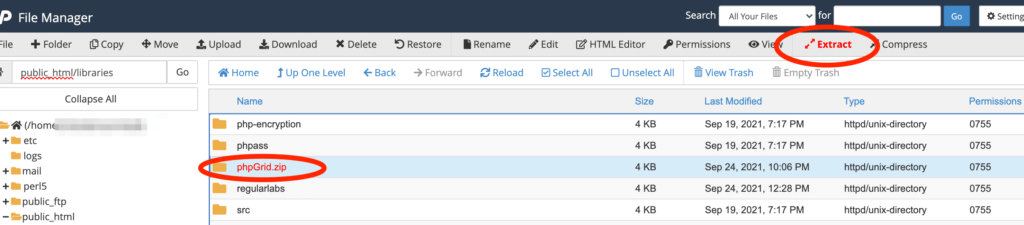 cpanel_filemanager_pub extract